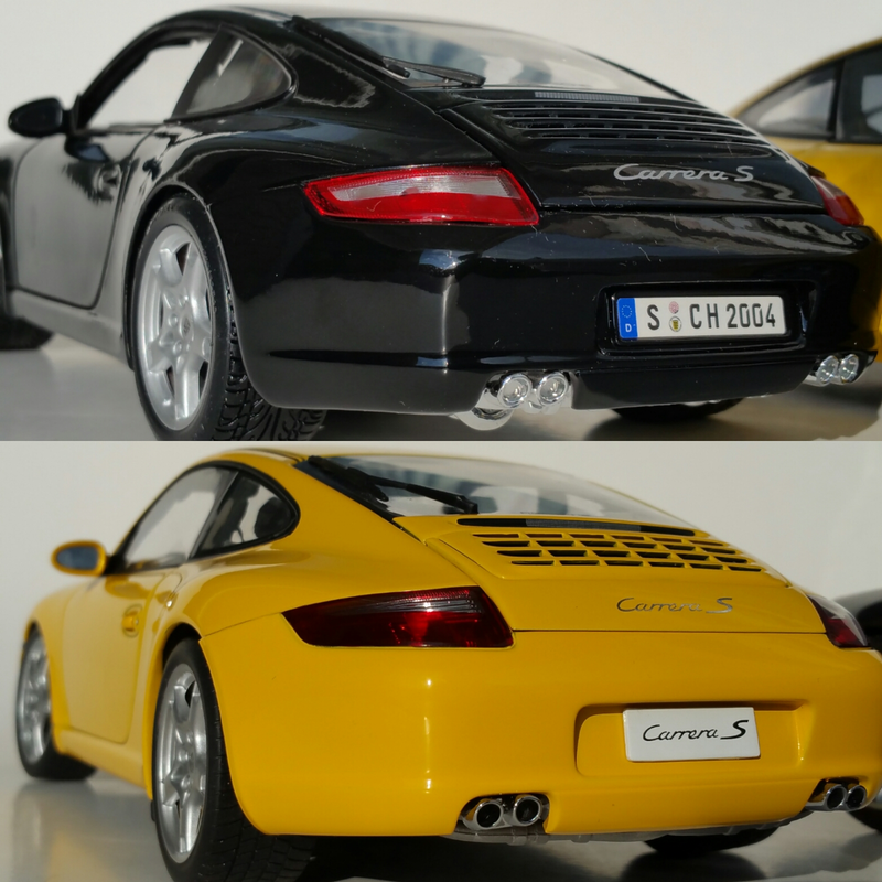 Illustration for article titled Teutonic Tuesday Battle: Porsche 911 Carrera S, AUTOart vs. Maisto